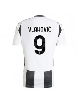 Juventus Dusan Vlahovic #9 Replika Hemmakläder 2024-25 Kortärmad